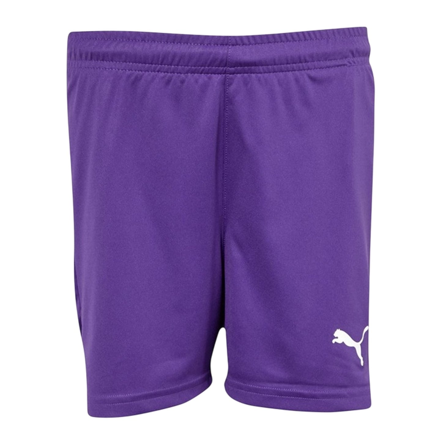 Purple - Front - Puma Boys Team Logo Shorts
