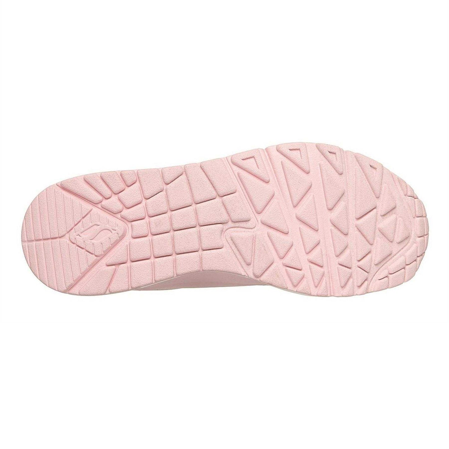 Pink - Lifestyle - Skechers Womens-Ladies Uno Stand On Air Wedge Trainers