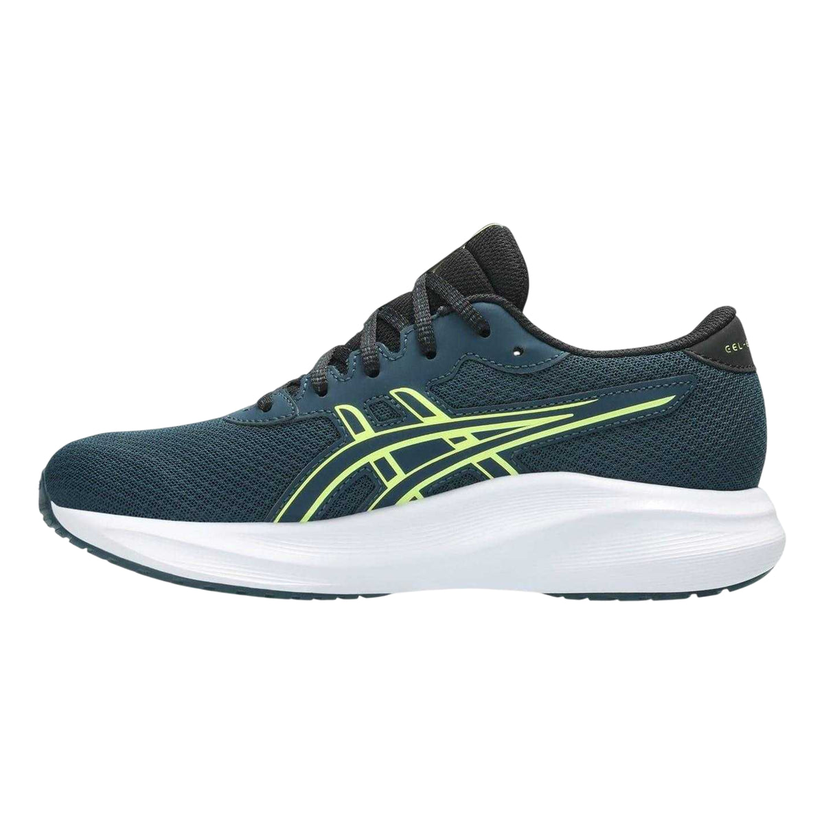 Teal-Citron - Side - Asics Childrens-Kids Gel Excite 11 Gs Shoes