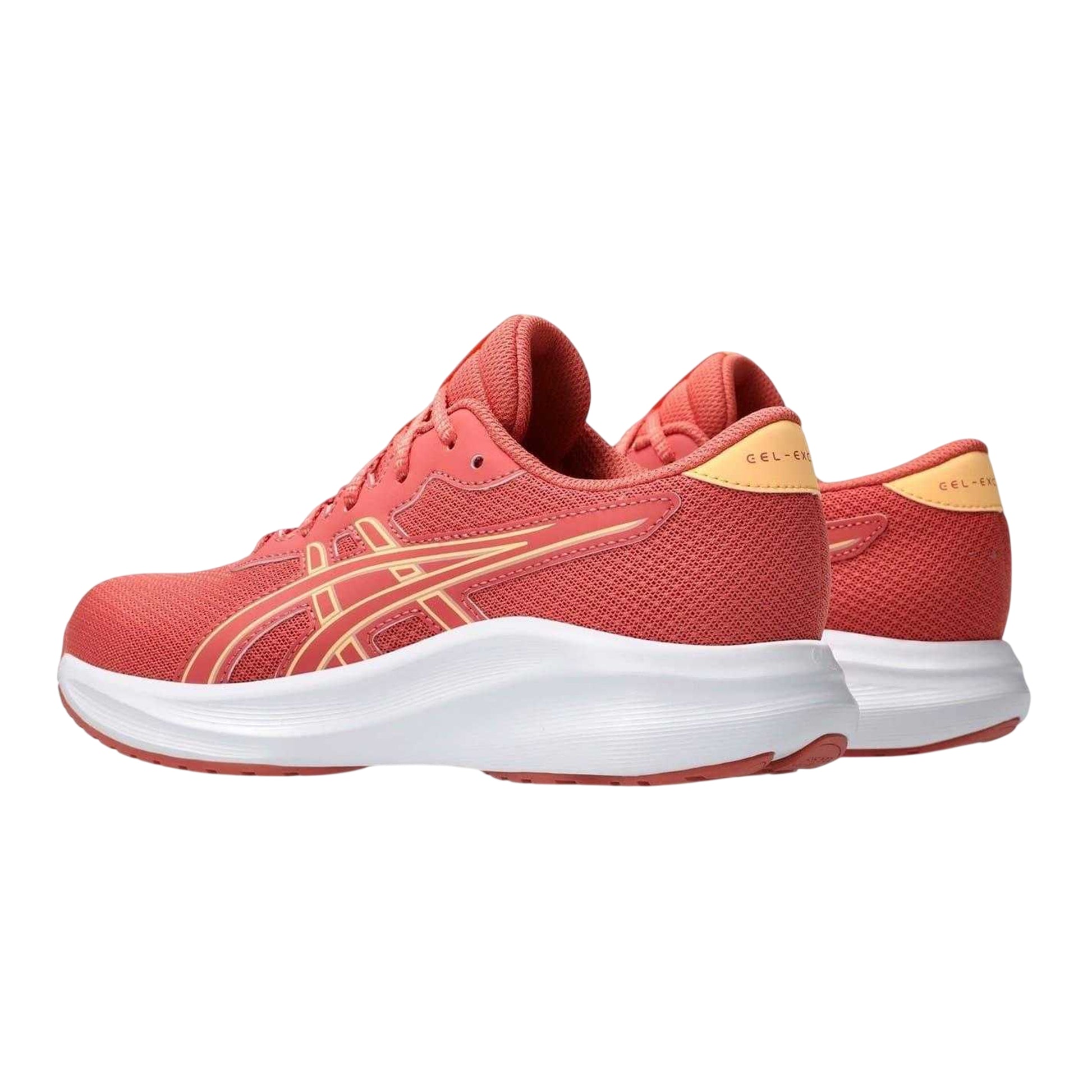 Pink Clay - Back - Asics Childrens-Kids Gel Excite 11 Gs Shoes