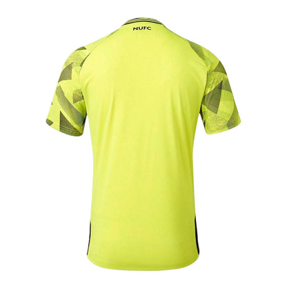 Lime Green - Back - Castore Womens-Ladies Newcastle United FC Jersey
