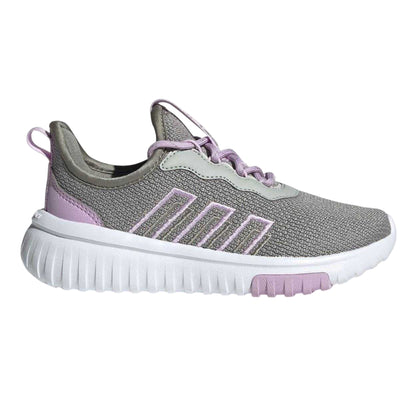 Grey-Lilac - Lifestyle - Adidas Childrens-Kids Kaptir 4.0 Low Cut Trainers
