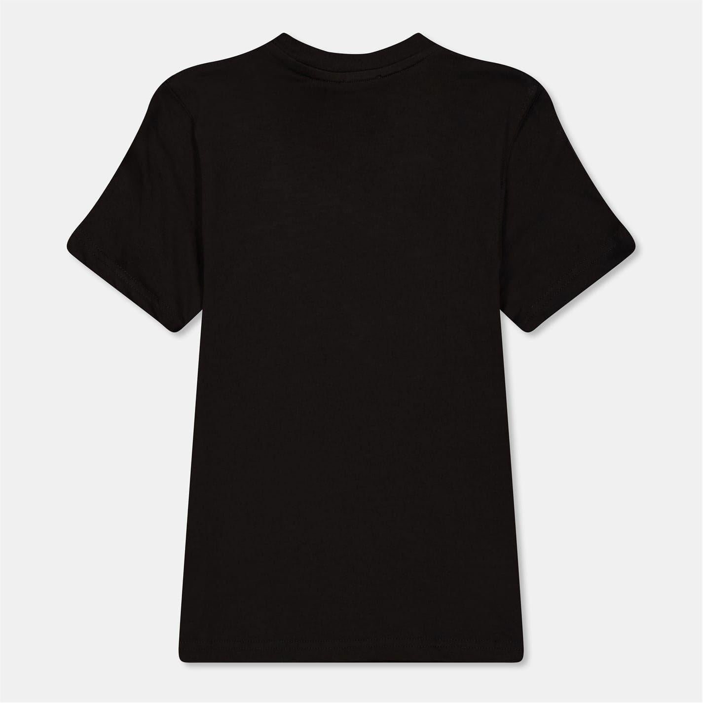 Black - Back - Diesel Girls Diego T-Shirt