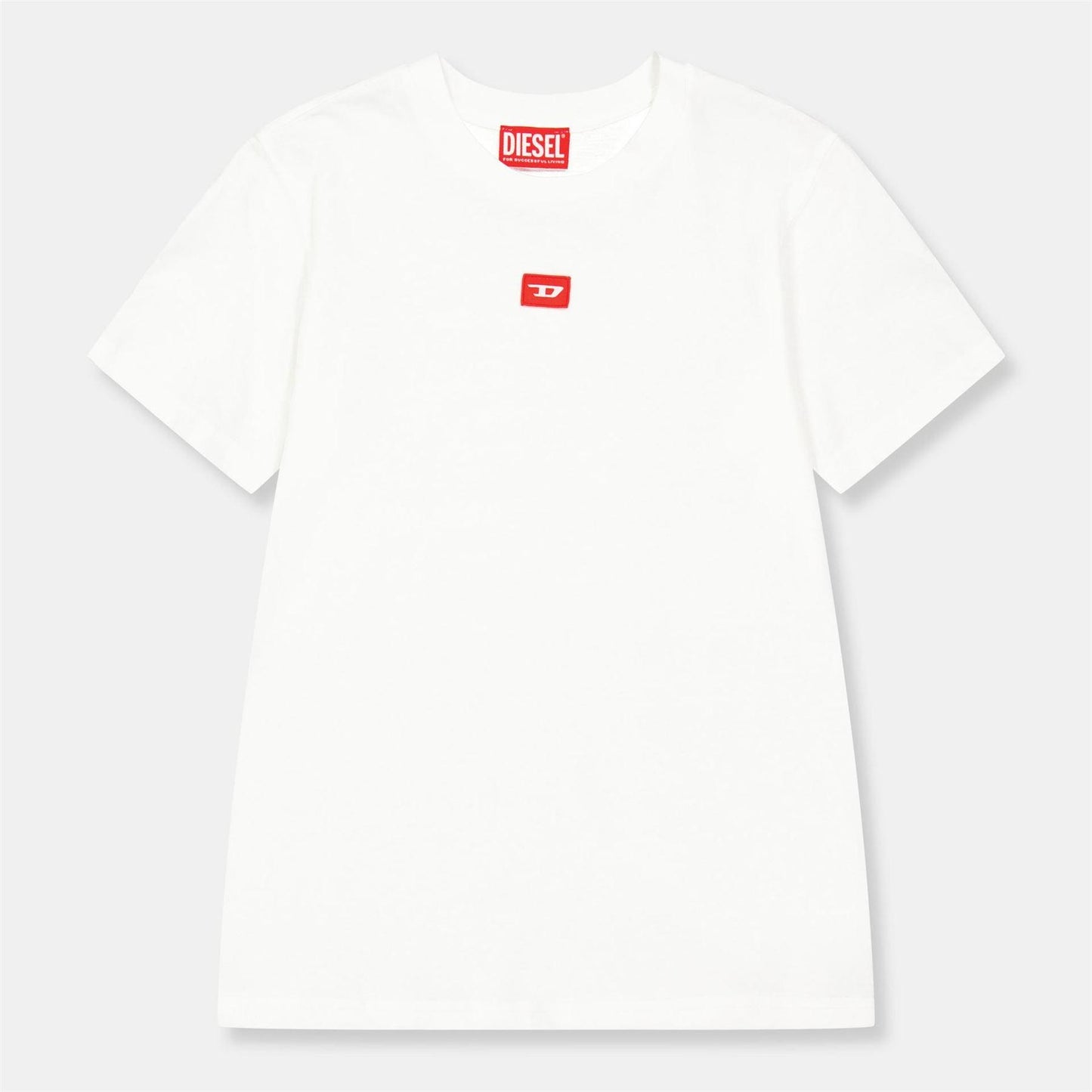 White - Front - Diesel Girls Diego T-Shirt