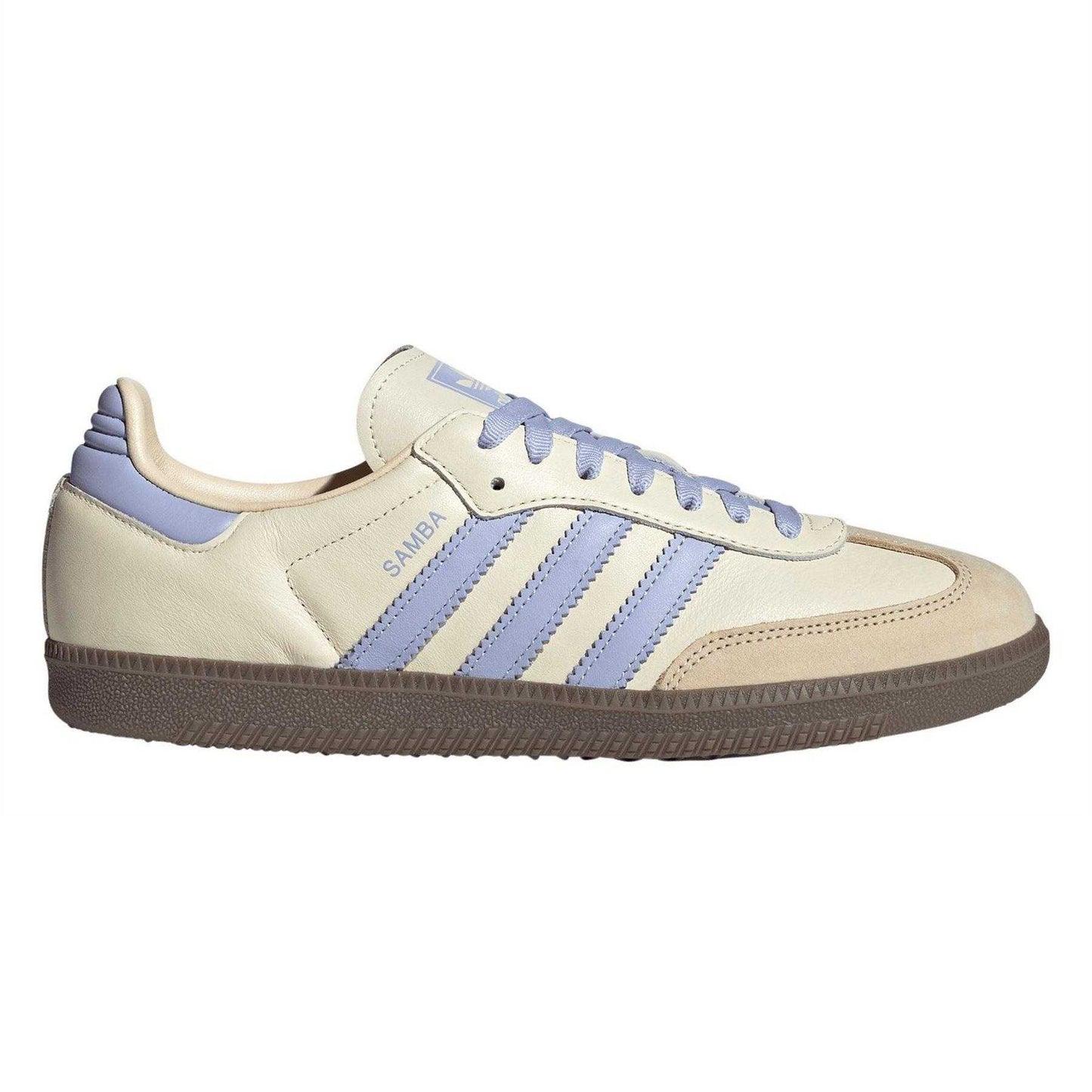 Cream - Lifestyle - Adidas Womens-Ladies Samba OG Leather Trainers