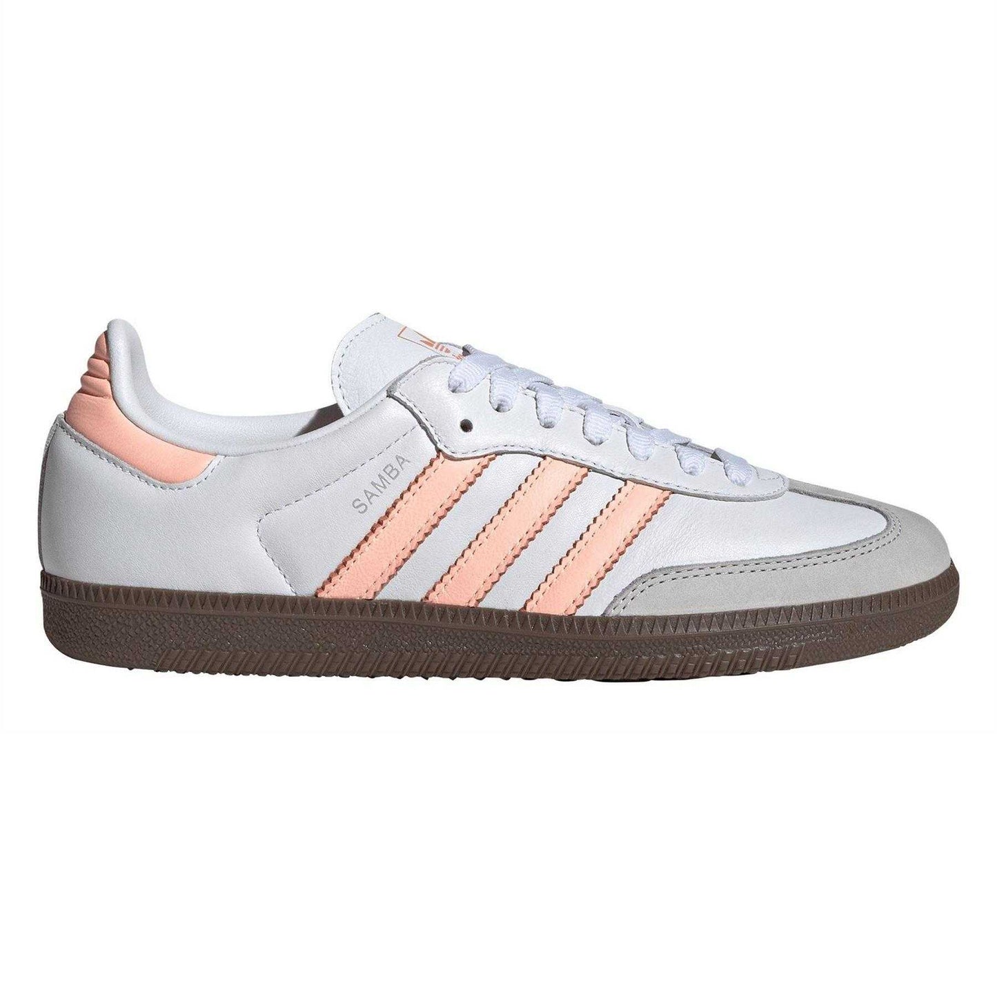 White - Lifestyle - Adidas Womens-Ladies Samba OG Leather Trainers