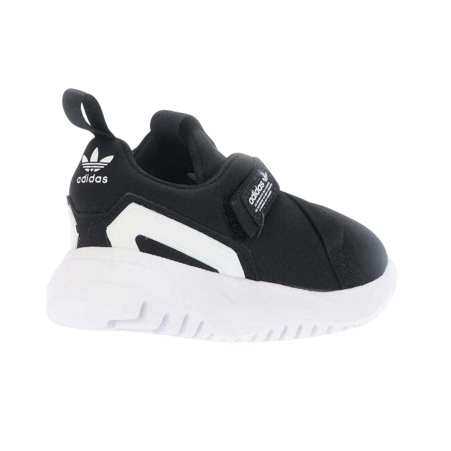 Black - Back - Adidas Toddler Originals Mesh Trainers