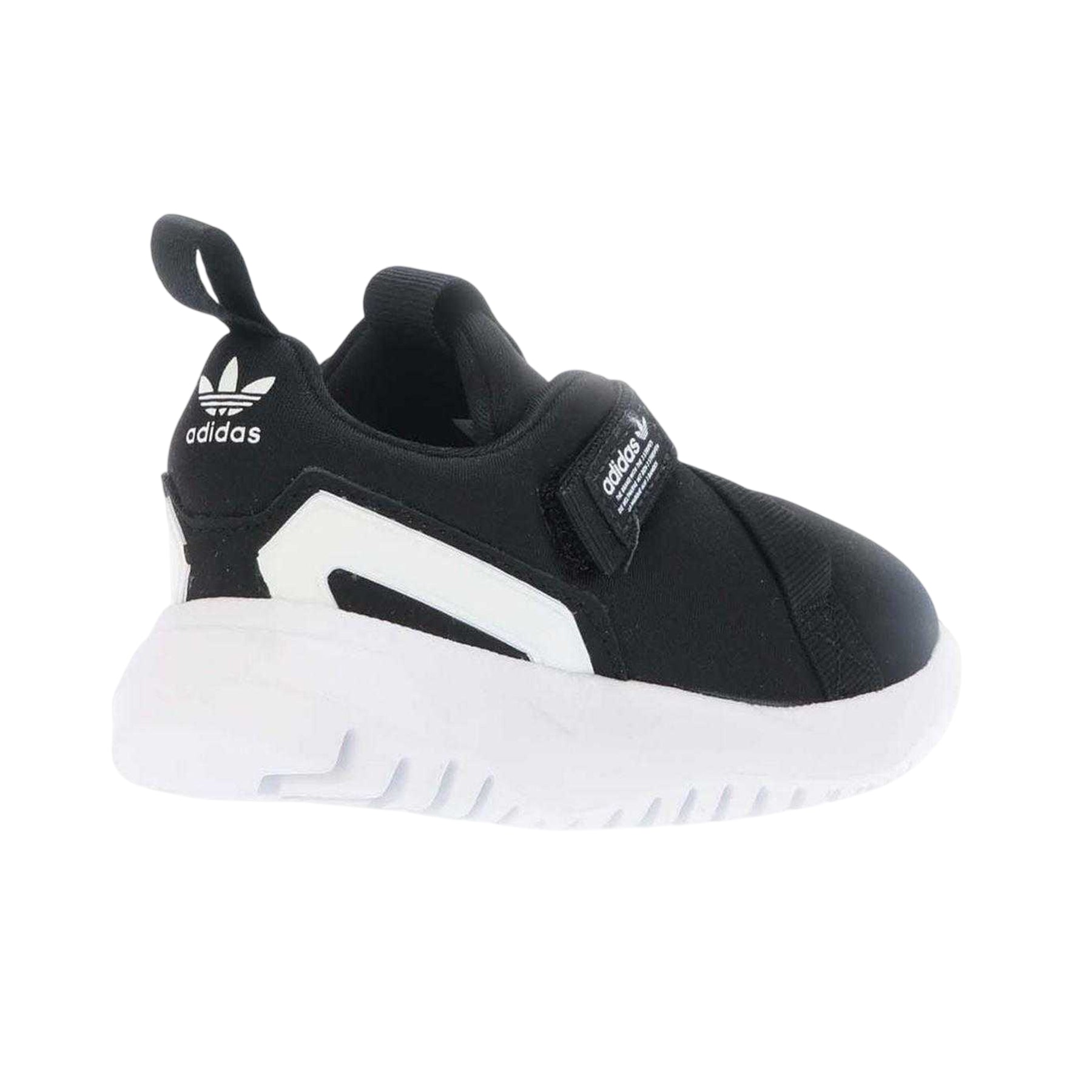 Black - Back - Adidas Toddler Originals Mesh Trainers