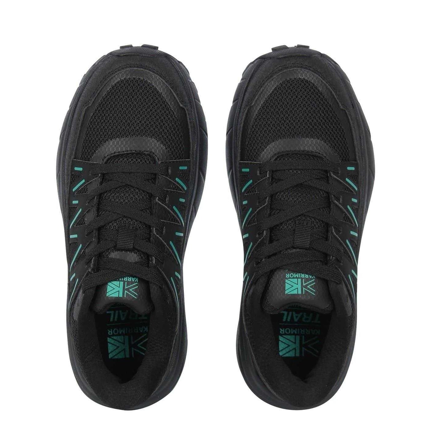 Black - Pack Shot - Karrimor Womens-Ladies Caracal Trainers