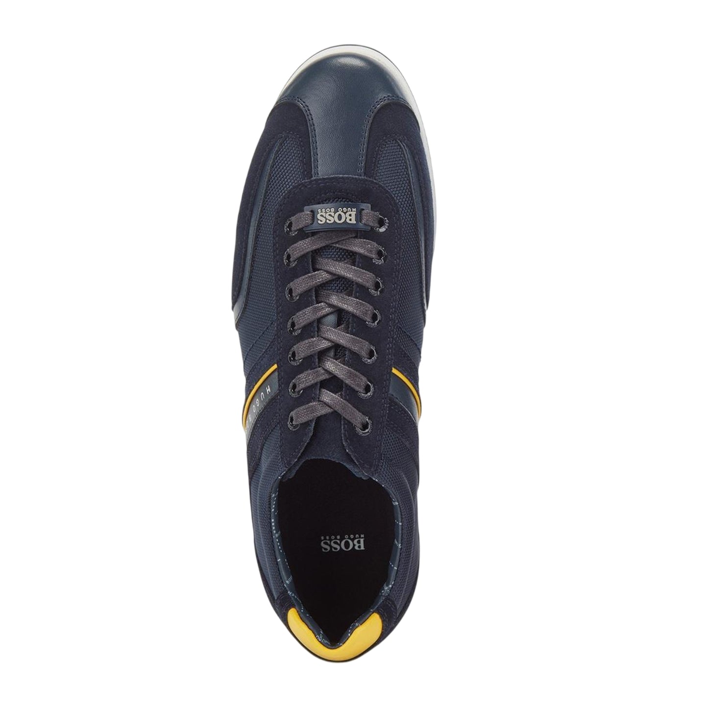 Navy - Lifestyle - Boss Mens Stiven Suede Trainers