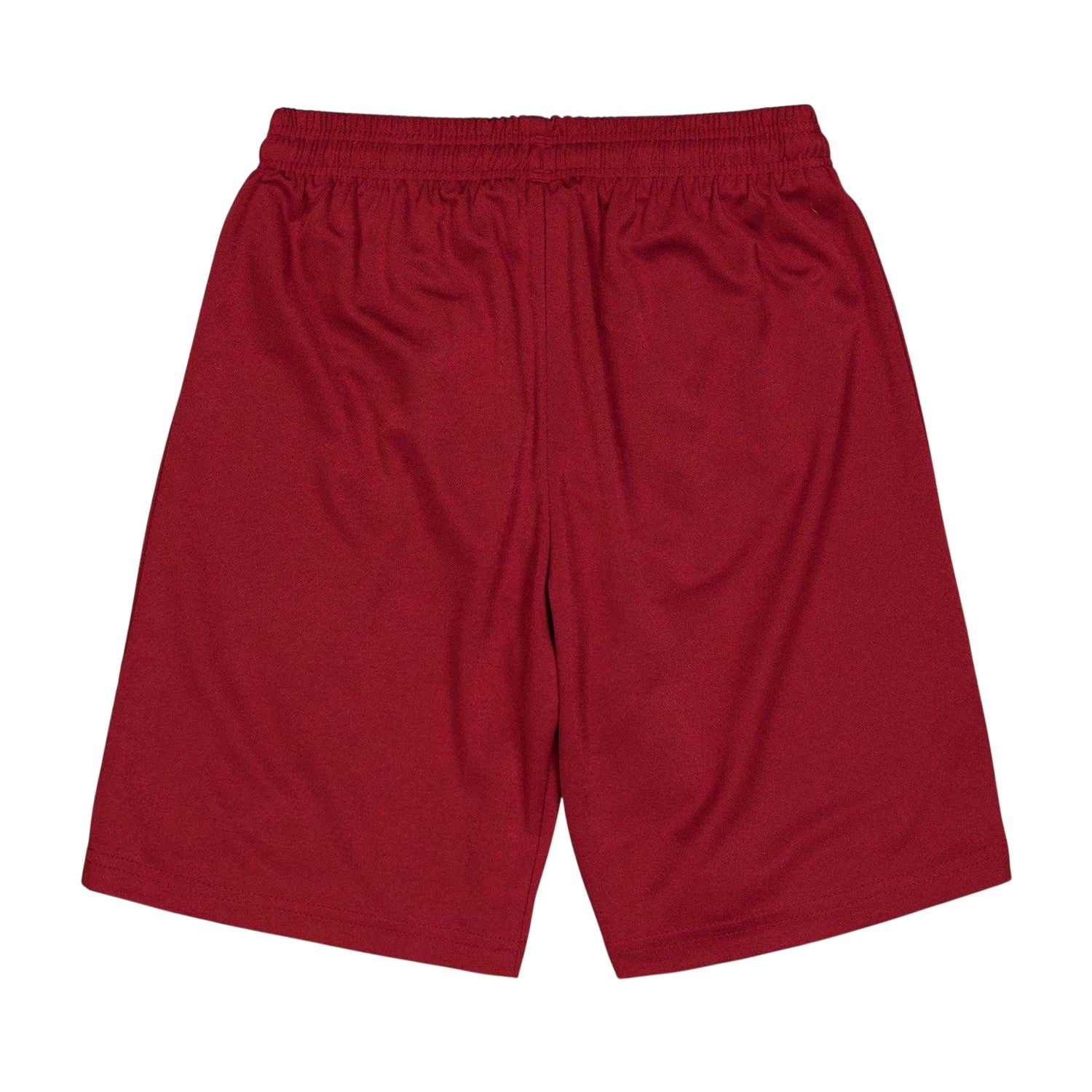 Burgundy - Back - Puma Childrens-Kids Team Logo Football Shorts
