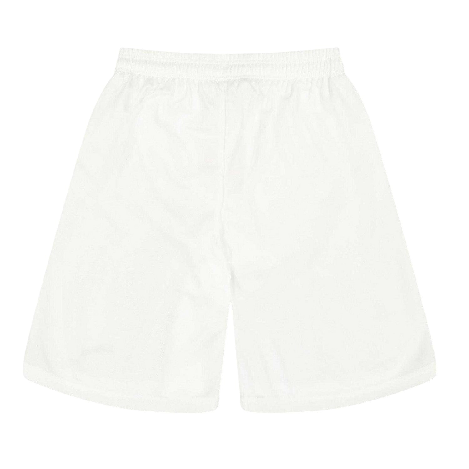 White - Back - Puma Childrens-Kids Team Logo Football Shorts