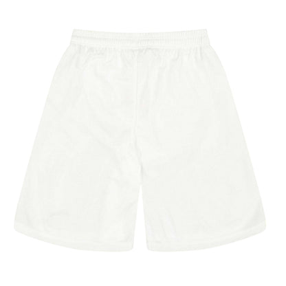 White - Back - Puma Childrens-Kids Team Logo Football Shorts