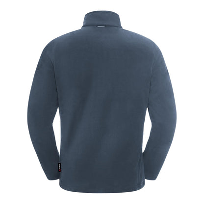 Midnight Blue - Back - Jack Wolfskin Mens Taunus Fleece Jacket