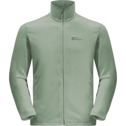 Eucalyptus - Front - Jack Wolfskin Mens Taunus Fleece Jacket