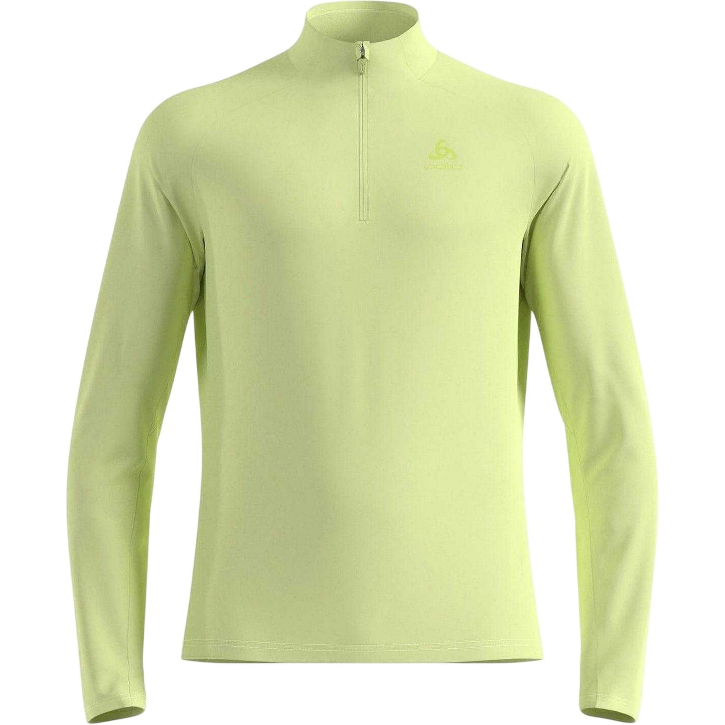 Shadow - Front - Odlo Mens Essentials Quarter Zip Fleece Top
