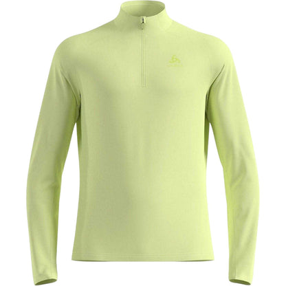 Shadow - Front - Odlo Mens Essentials Quarter Zip Fleece Top