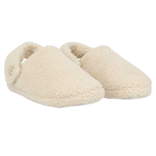 Sand - Front - Jack Wills Womens-Ladies Cosy Closed Toe Mules