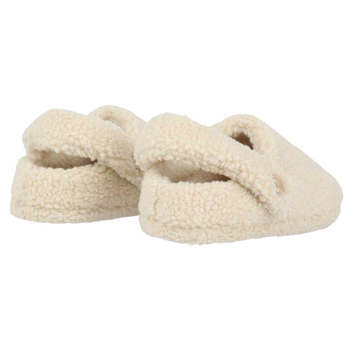 Sand - Back - Jack Wills Womens-Ladies Cosy Closed Toe Mules