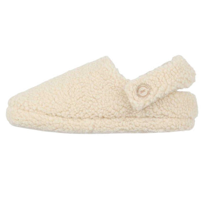Sand - Side - Jack Wills Womens-Ladies Cosy Closed Toe Mules