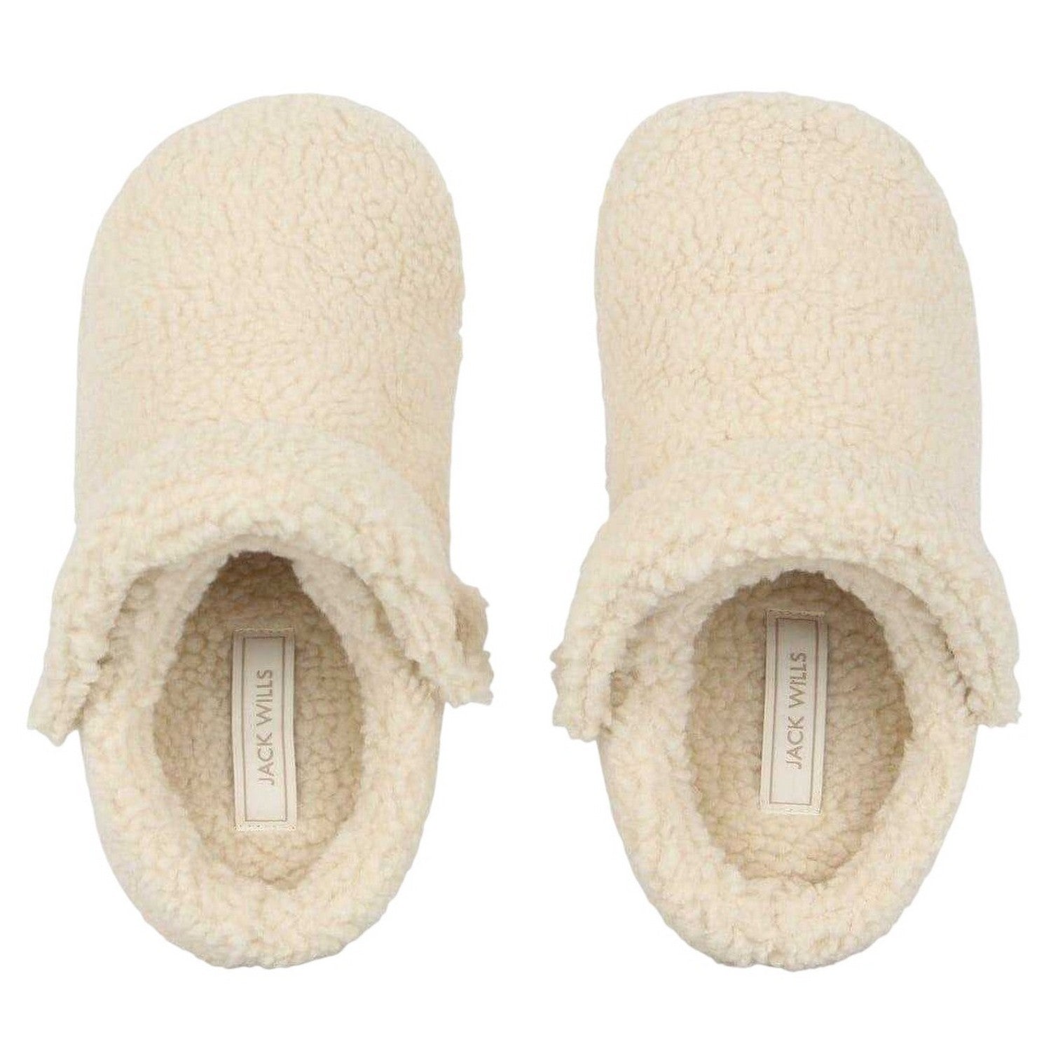 Sand - Lifestyle - Jack Wills Womens-Ladies Cosy Closed Toe Mules