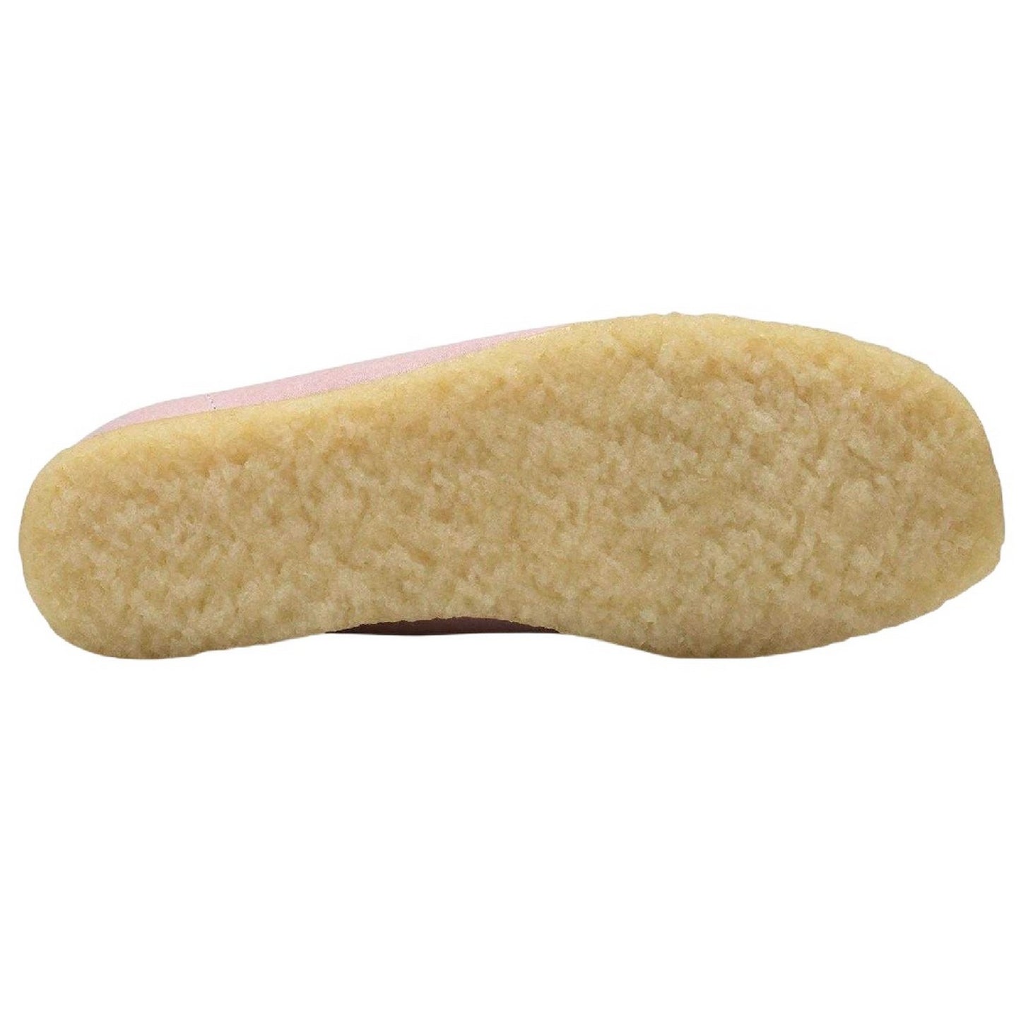 Baby Pink - Side - Clarks Originals Womens-Ladies Wallabee Leather Moccasins