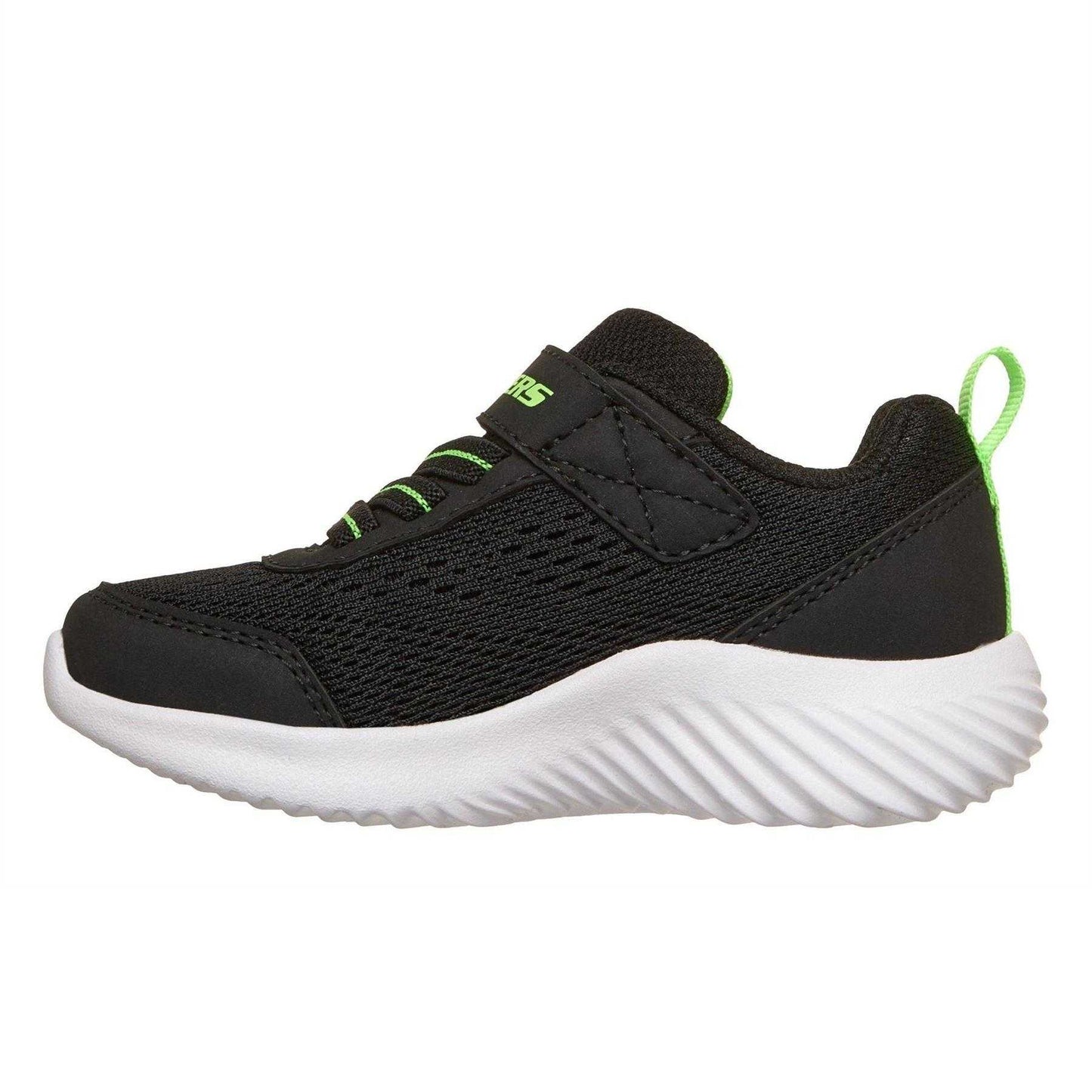 Black - Back - Skechers Toddler Bounder Mesh Trainers