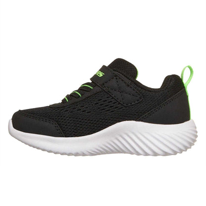 Black - Back - Skechers Toddler Bounder Mesh Trainers