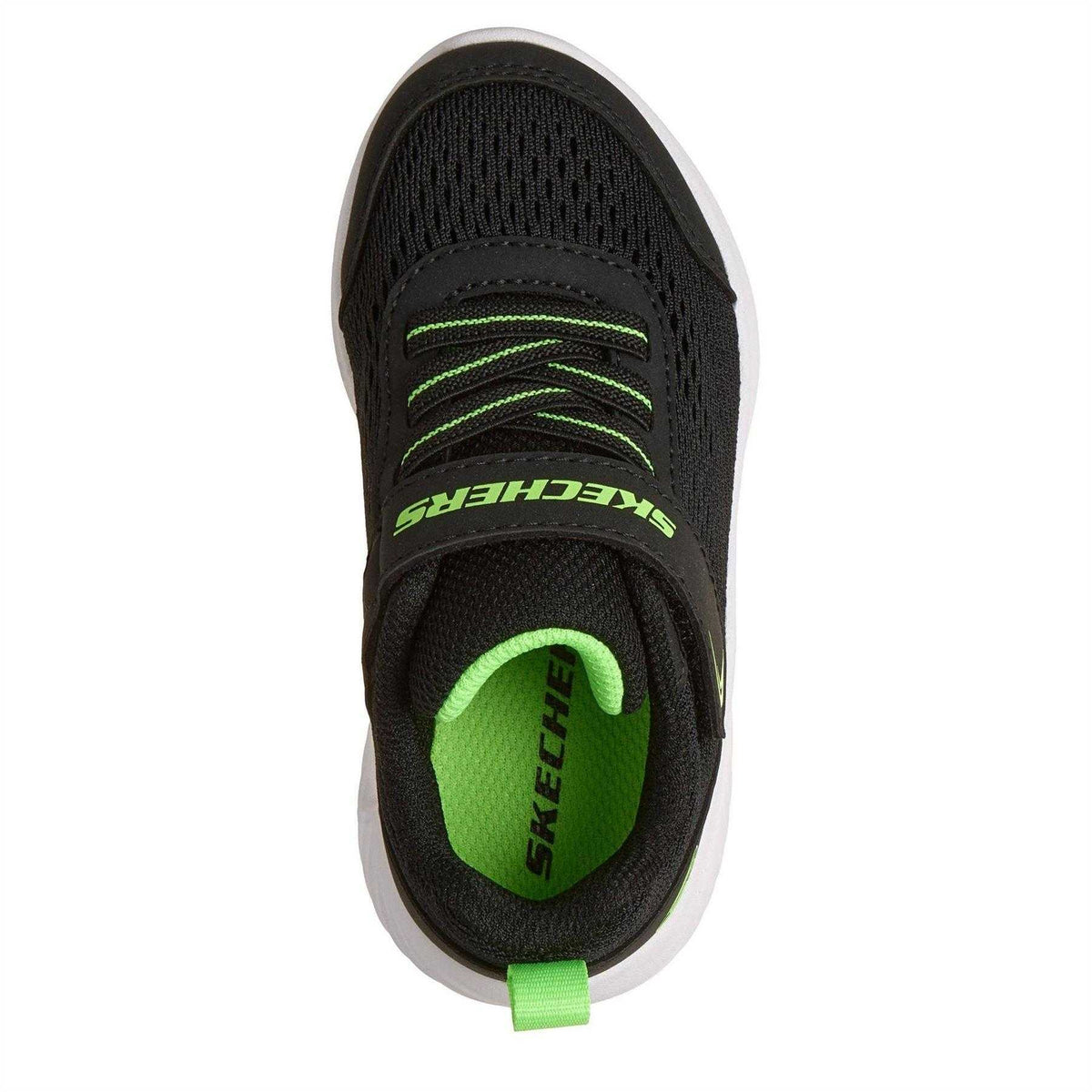 Black - Lifestyle - Skechers Toddler Bounder Mesh Trainers