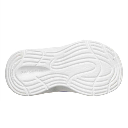 Lavender-Aqua - Pack Shot - Skechers Toddler Light Up Relaxed Fit Trainers