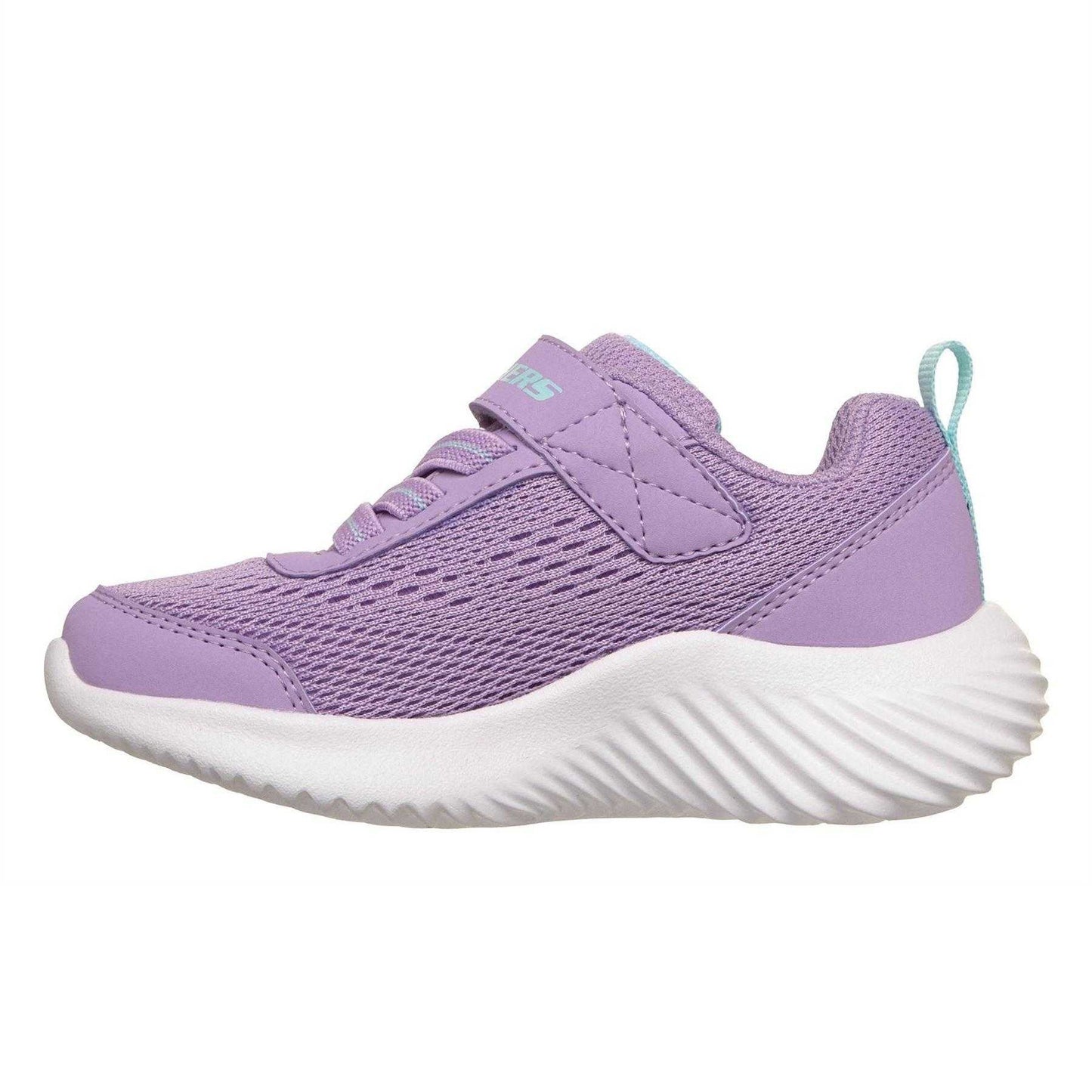 Lavender - Back - Skechers Toddler Bounder Flat Trainers