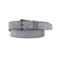 Grey - Front - Hugo Boss Mens Rummi Suede Belt
