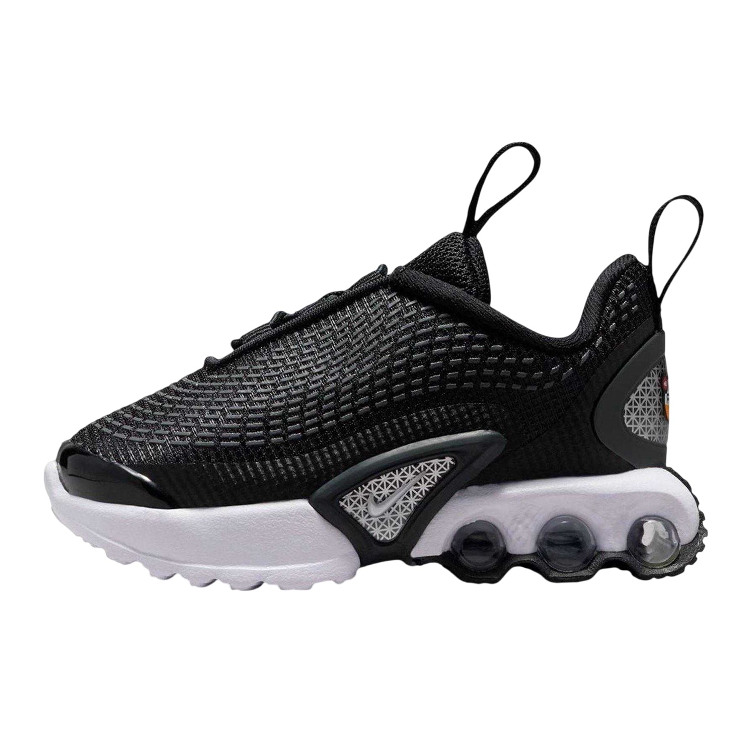 Black-White - Side - Nike Toddler Air Max Trainers