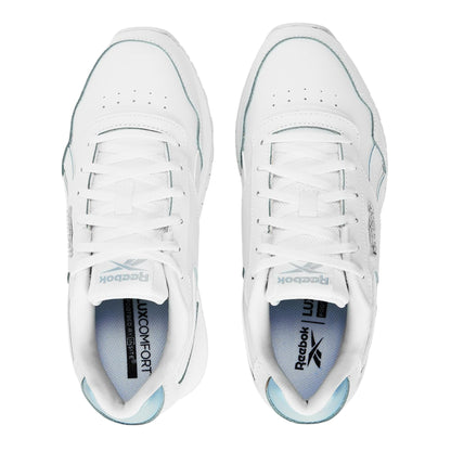 White - Side - Reebok Womens-Ladies Glide Trainers