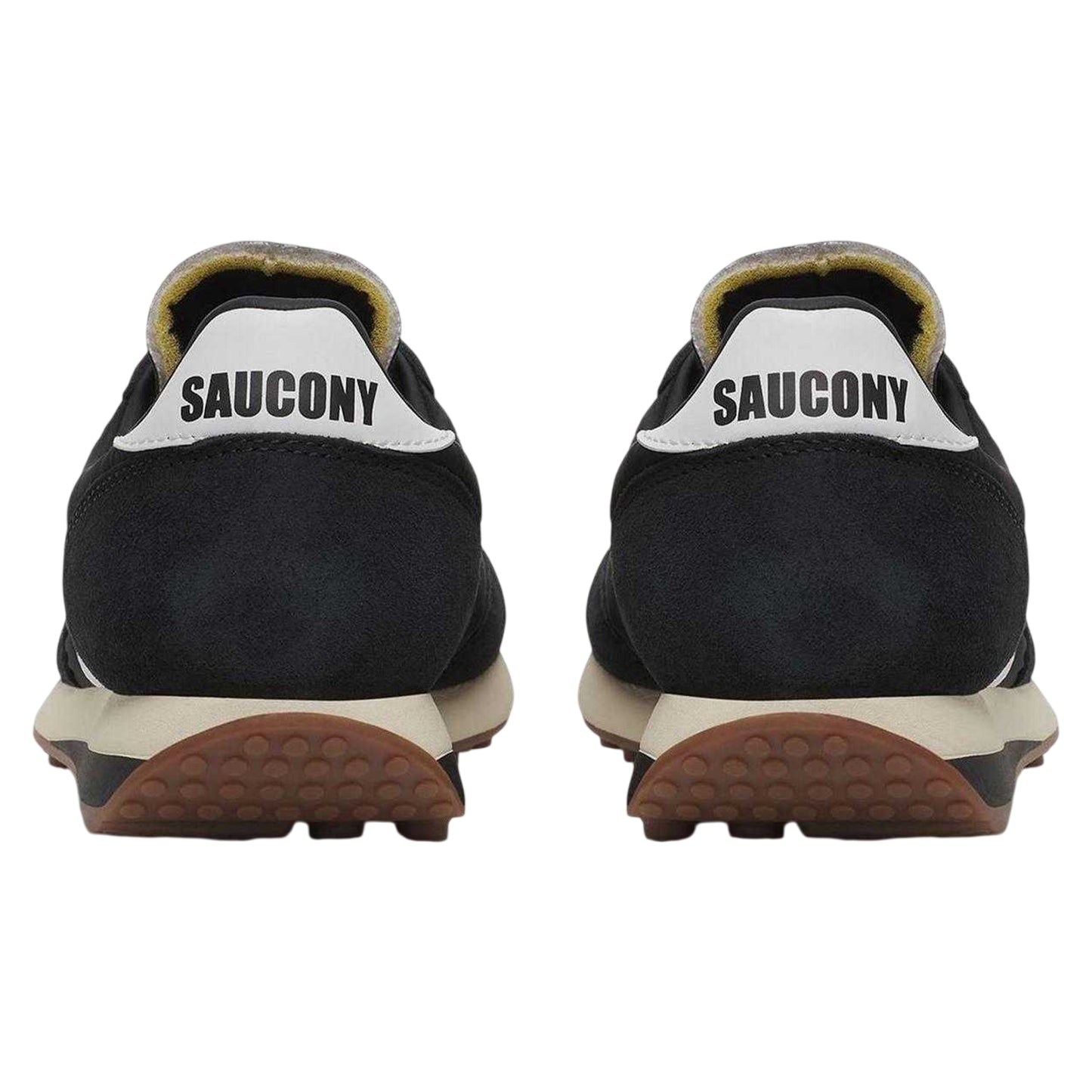 Black - Back - Saucony Unisex Adult Suede Trainers