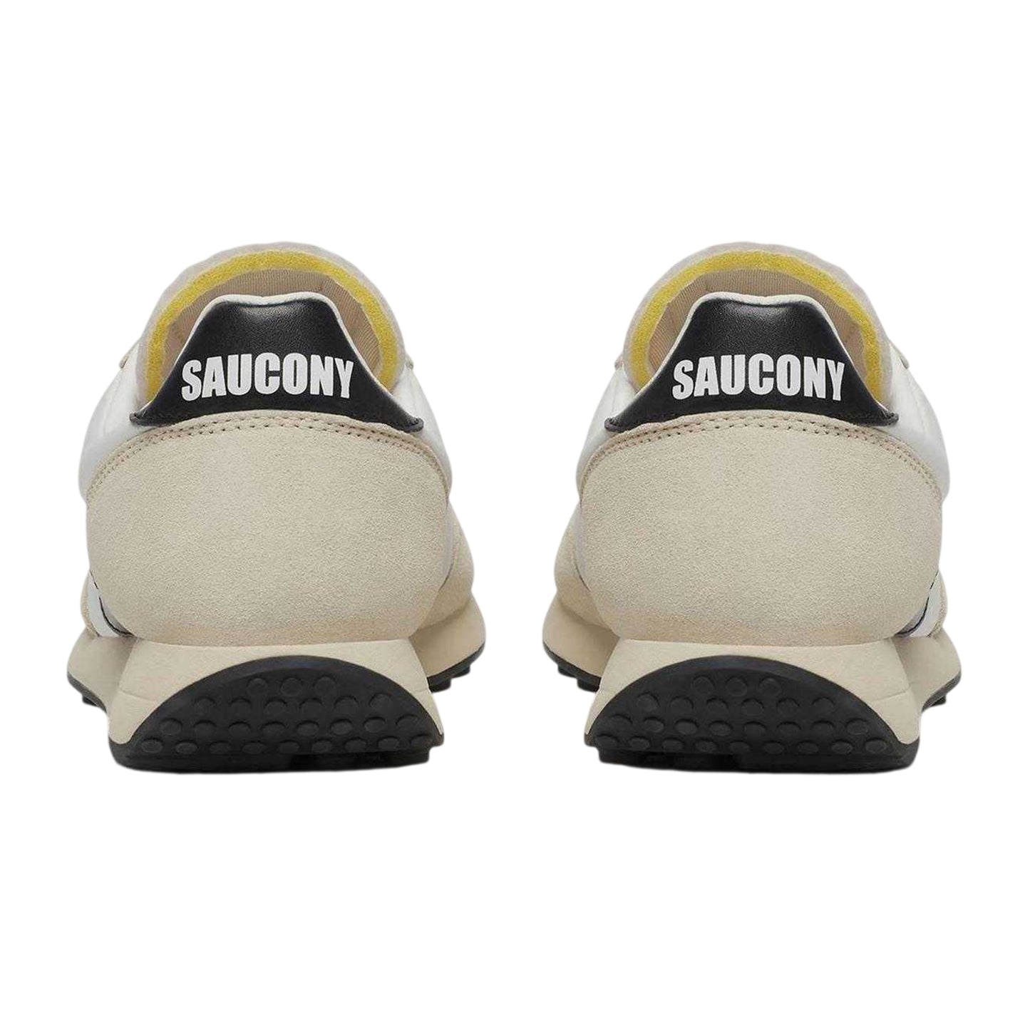 White-Cream - Back - Saucony Unisex Adult Suede Trainers