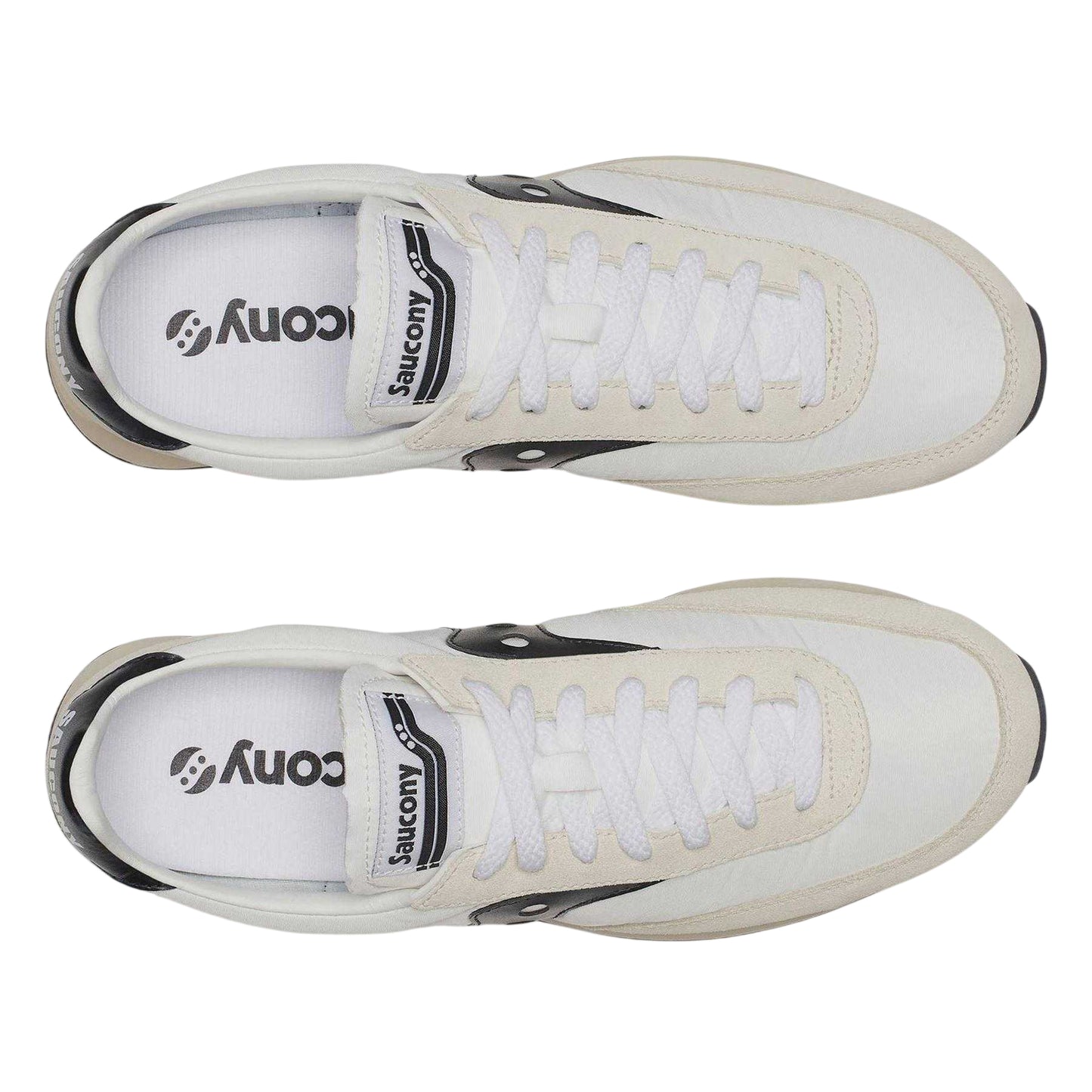 White-Cream - Lifestyle - Saucony Unisex Adult Suede Trainers