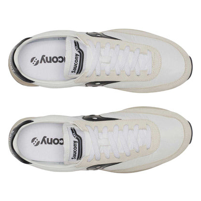 White-Cream - Lifestyle - Saucony Unisex Adult Suede Trainers