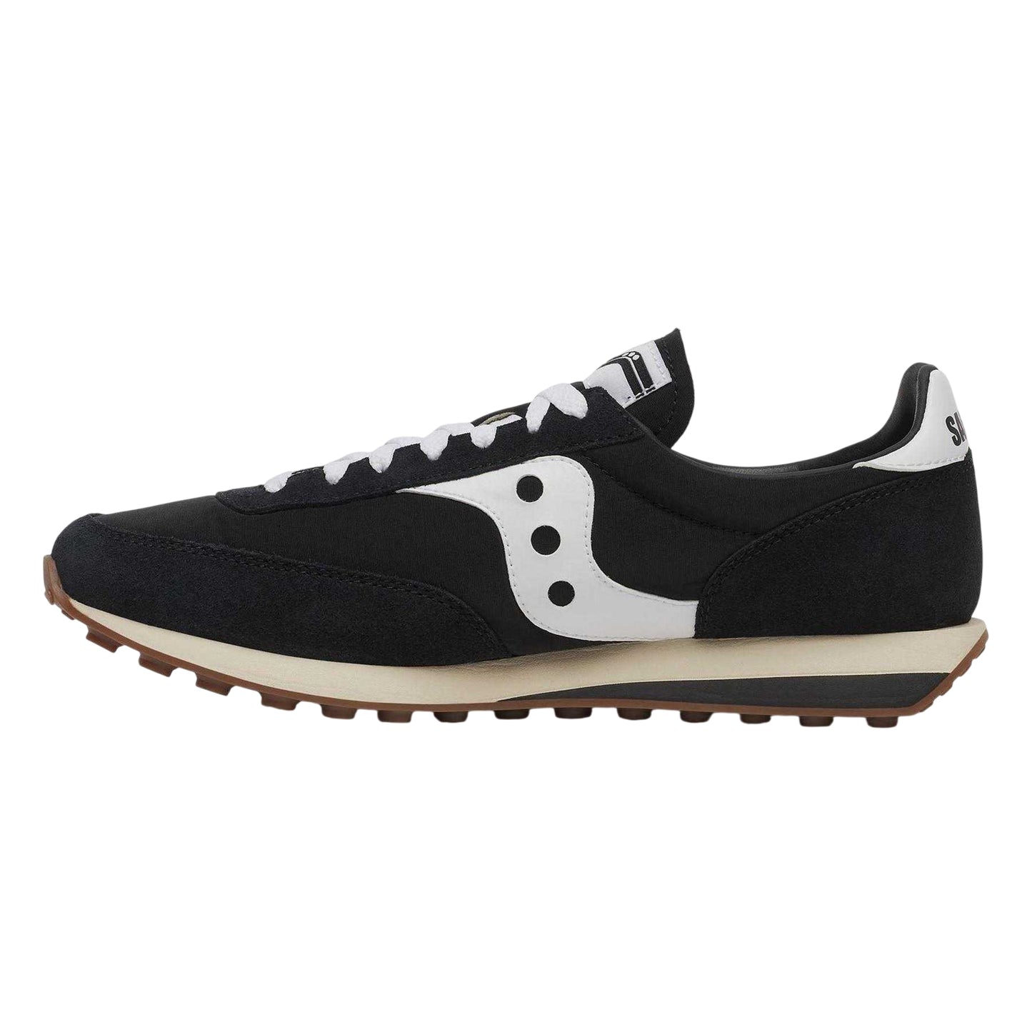 Black - Side - Saucony Unisex Adult Suede Trainers