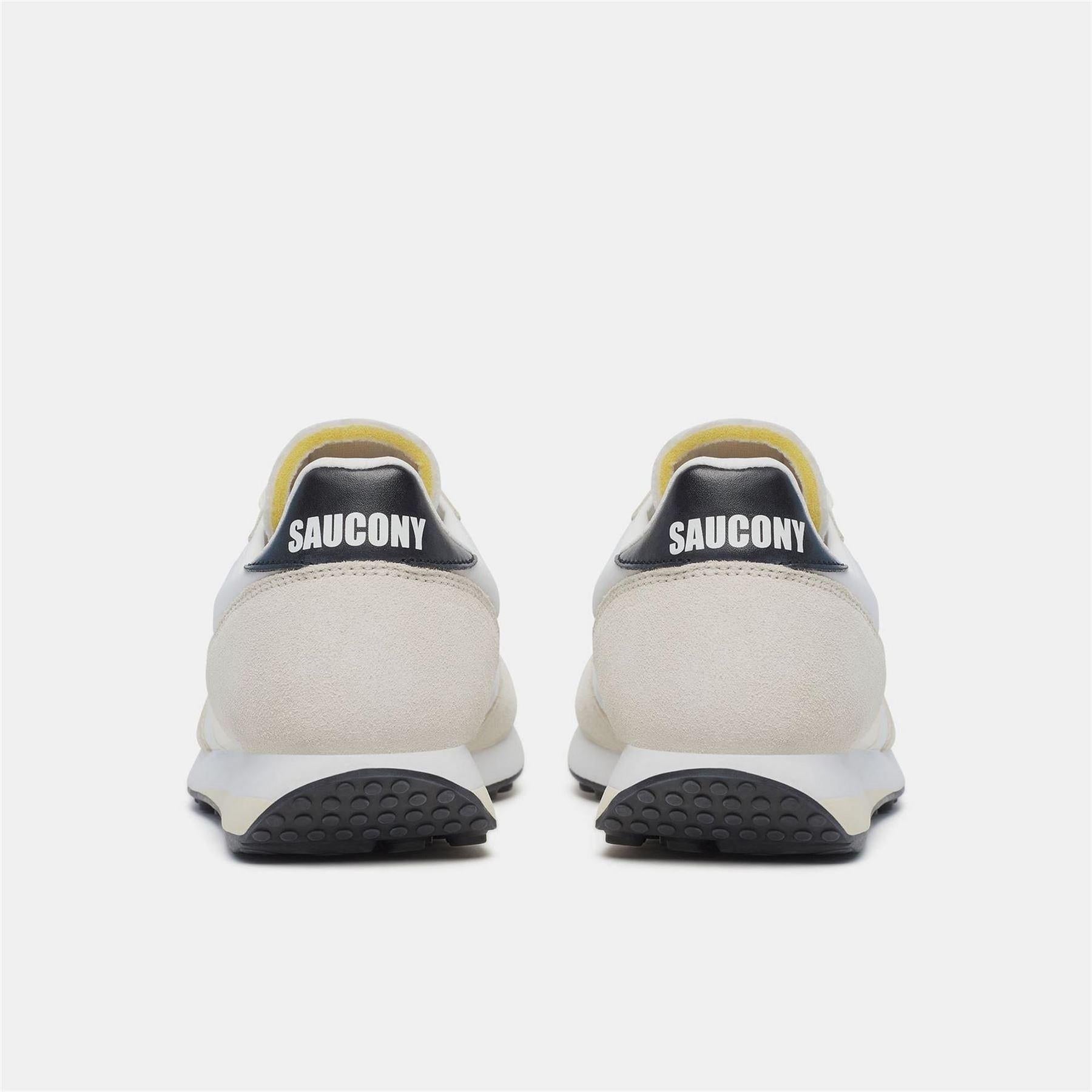 White - Lifestyle - Saucony Unisex Adult Suede Trainers