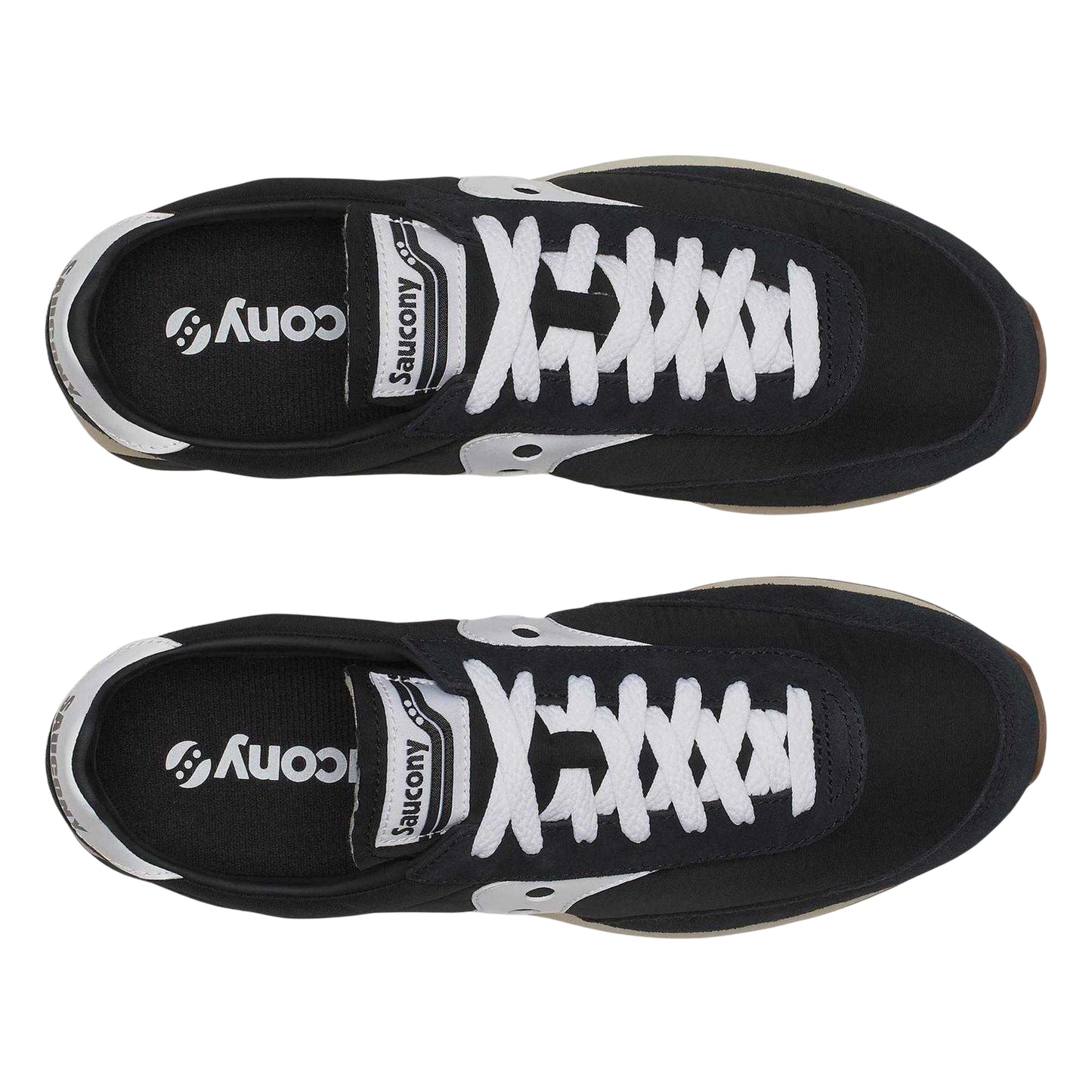 Black - Lifestyle - Saucony Unisex Adult Suede Trainers