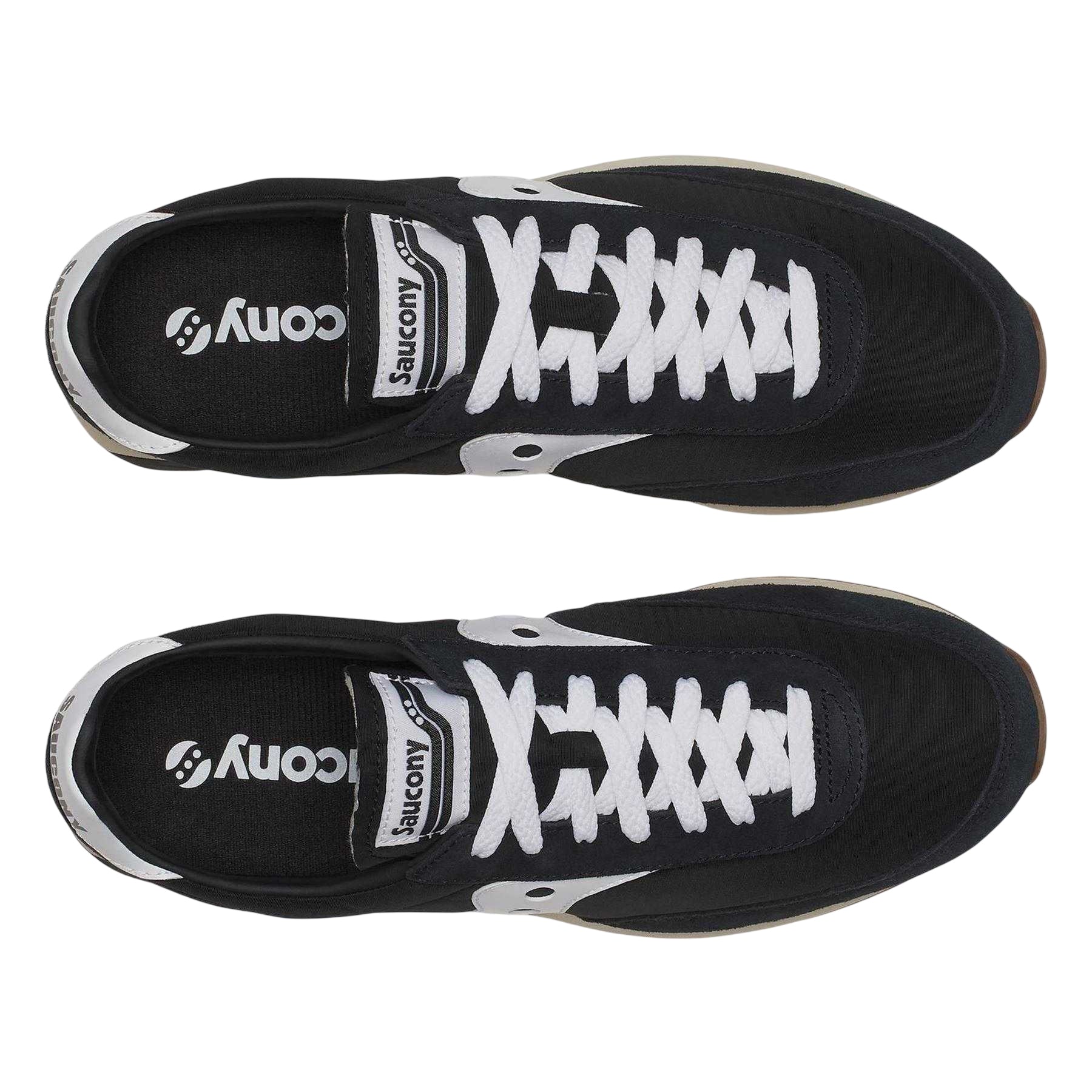 Black - Lifestyle - Saucony Unisex Adult Suede Trainers