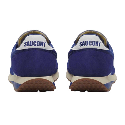 Blue - Back - Saucony Unisex Adult Suede Trainers