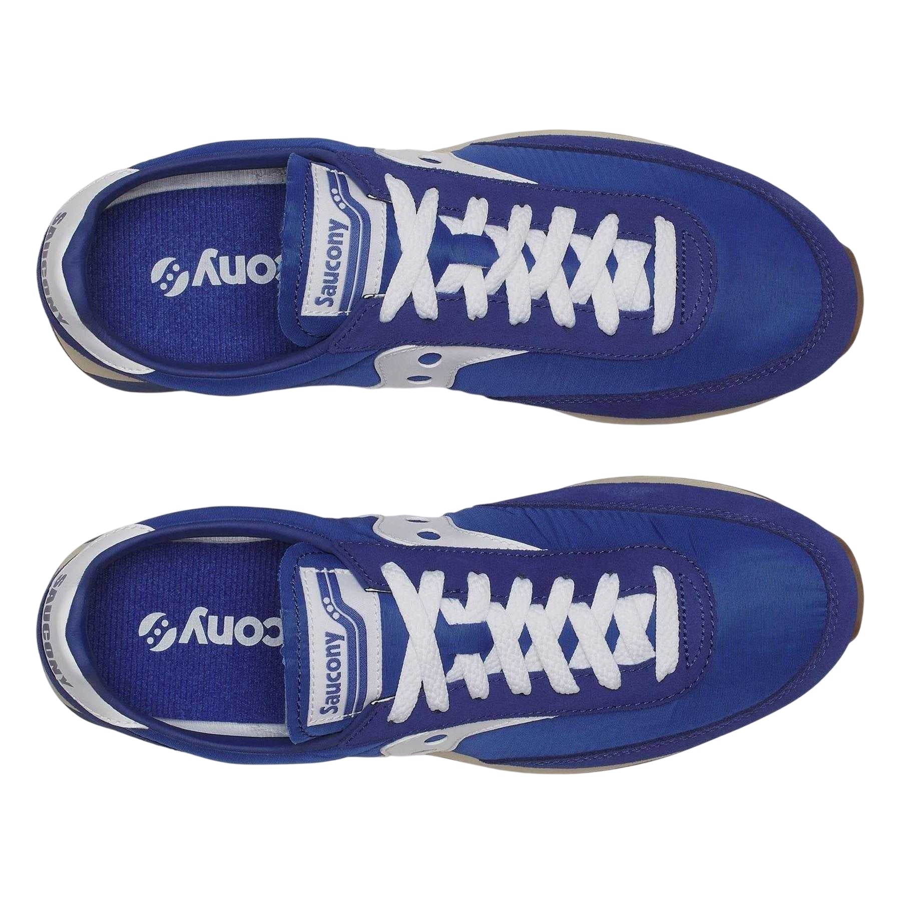 Blue - Lifestyle - Saucony Unisex Adult Suede Trainers