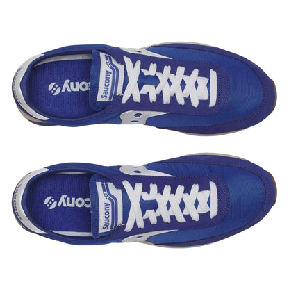 Blue - Lifestyle - Saucony Unisex Adult Suede Trainers