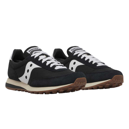 Black - Front - Saucony Unisex Adult Suede Trainers