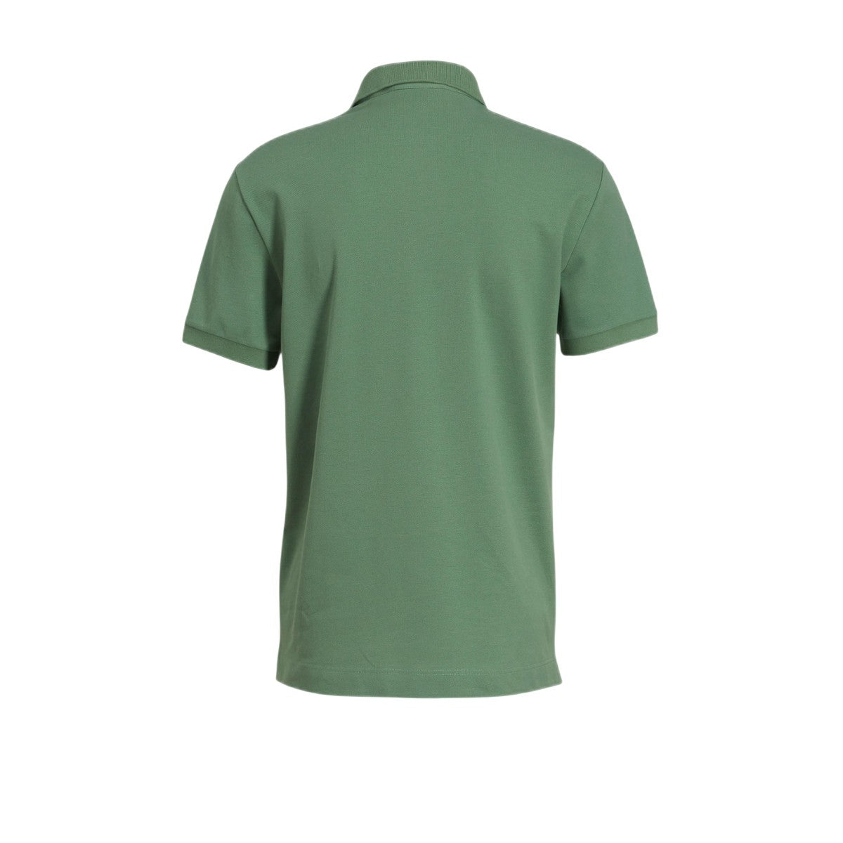 Khaki Green - Back - Lacoste Mens Paris Stretch Regular Polo Shirt