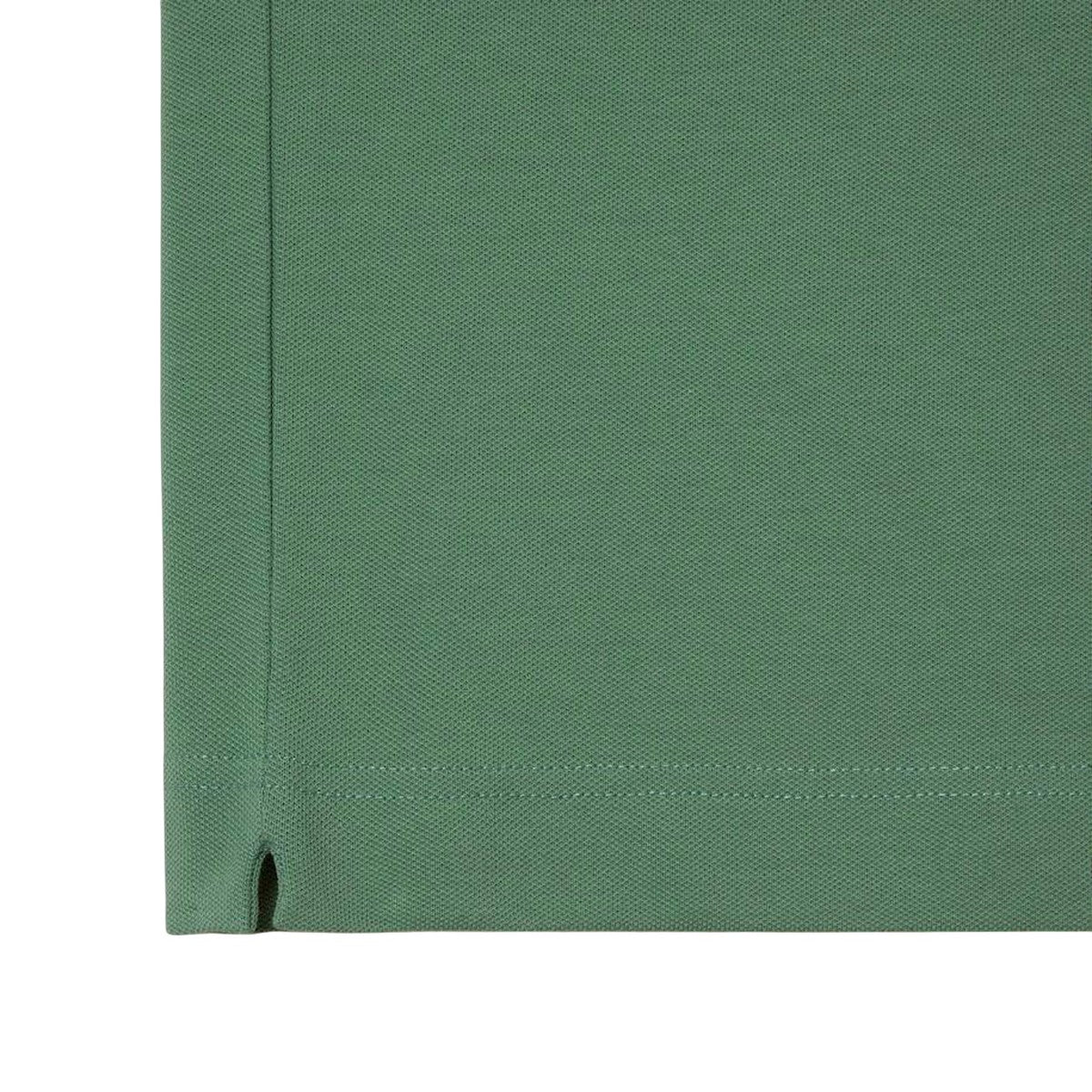 Khaki Green - Lifestyle - Lacoste Mens Paris Stretch Regular Polo Shirt