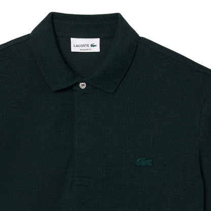 Dark Green - Lifestyle - Lacoste Mens Paris Stretch Regular Polo Shirt
