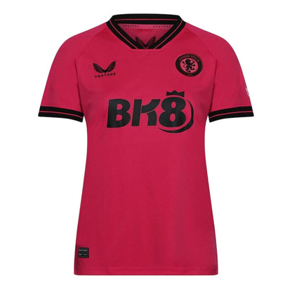 Briar Purple - Front - Castore Womens-Ladies 2023-2024 Aston Villa FC Goalkeeper Jersey